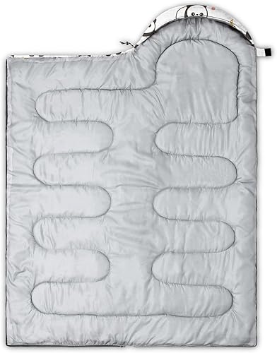 Miniatura 8 de Camping Sleeping Bags for Adults Kids Boys Girls Warm & Cool Weather Waterproof Indoor & Outdoor Backpacking Kawaii Animals Sleeping Bag for All