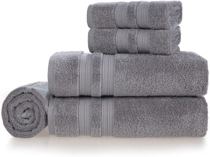 Jogo De Toalhas Banho Lumina 5peças Karsten