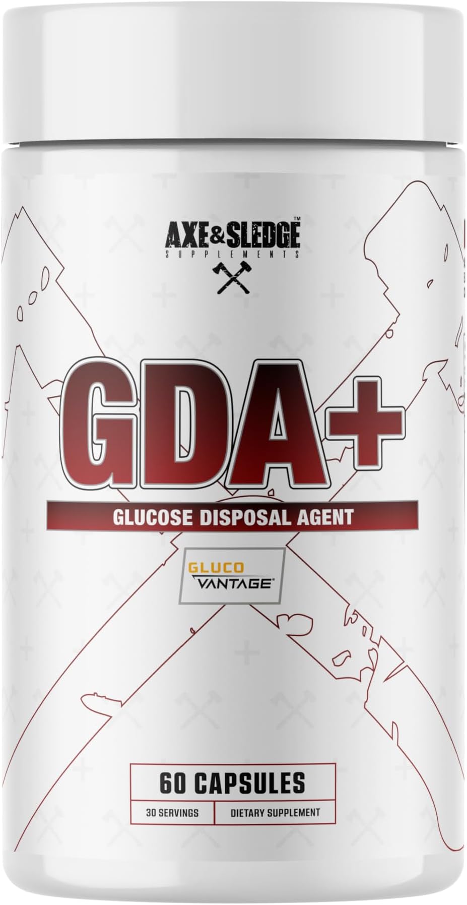 GDA+ Glucose Disposal Agent | Supports Nutrient Absorption, Stable Blood Glucose, and Muscle Glycogen Replenishment | 30 Servings
