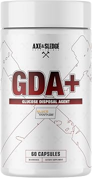 Axe & Sledge GDA+ Glucose Disposal Agent | Supports Nutrient Absorption, Stable Blood Glucose, and Muscle Glycogen Replenishment | 30 Servings