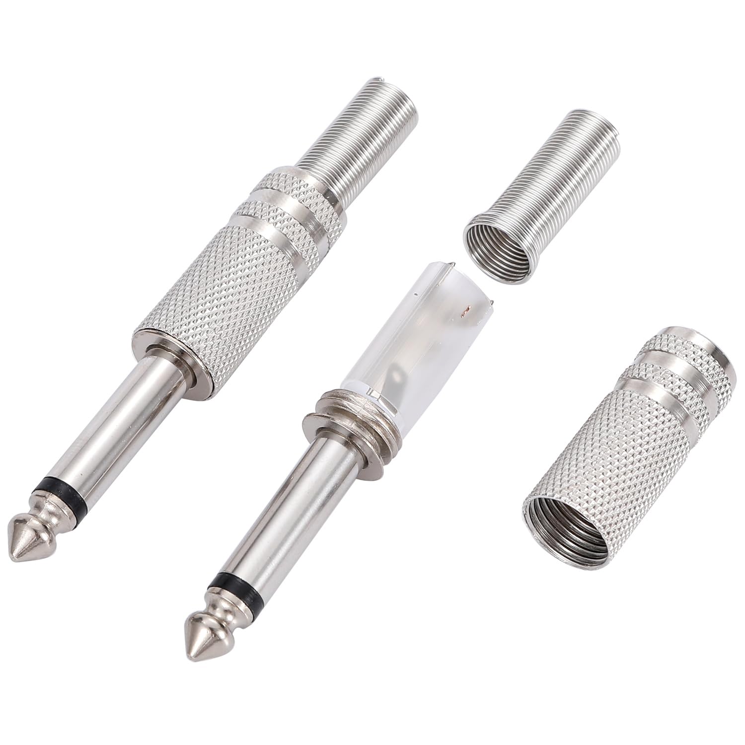 Keple Adattatore Da Jack Mono Da 6,35 Mm A Presa Mono Da 6,35 Mm A 90 - Foto 3