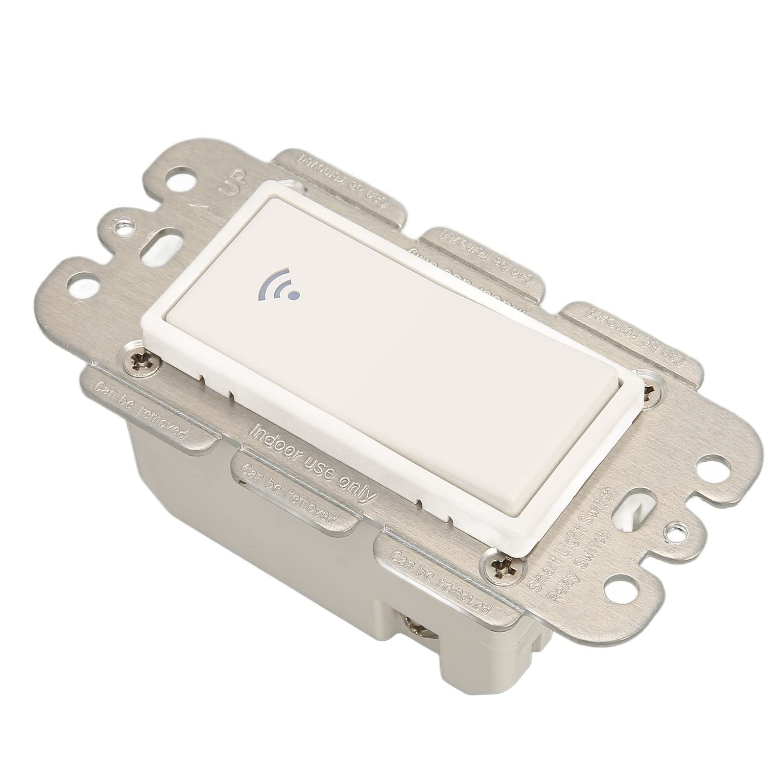 Interruptor de Luz Inteligente Control de Voz WiFi de 4 Bandas Compatible con Home para Configuración de Hogar Inteligente