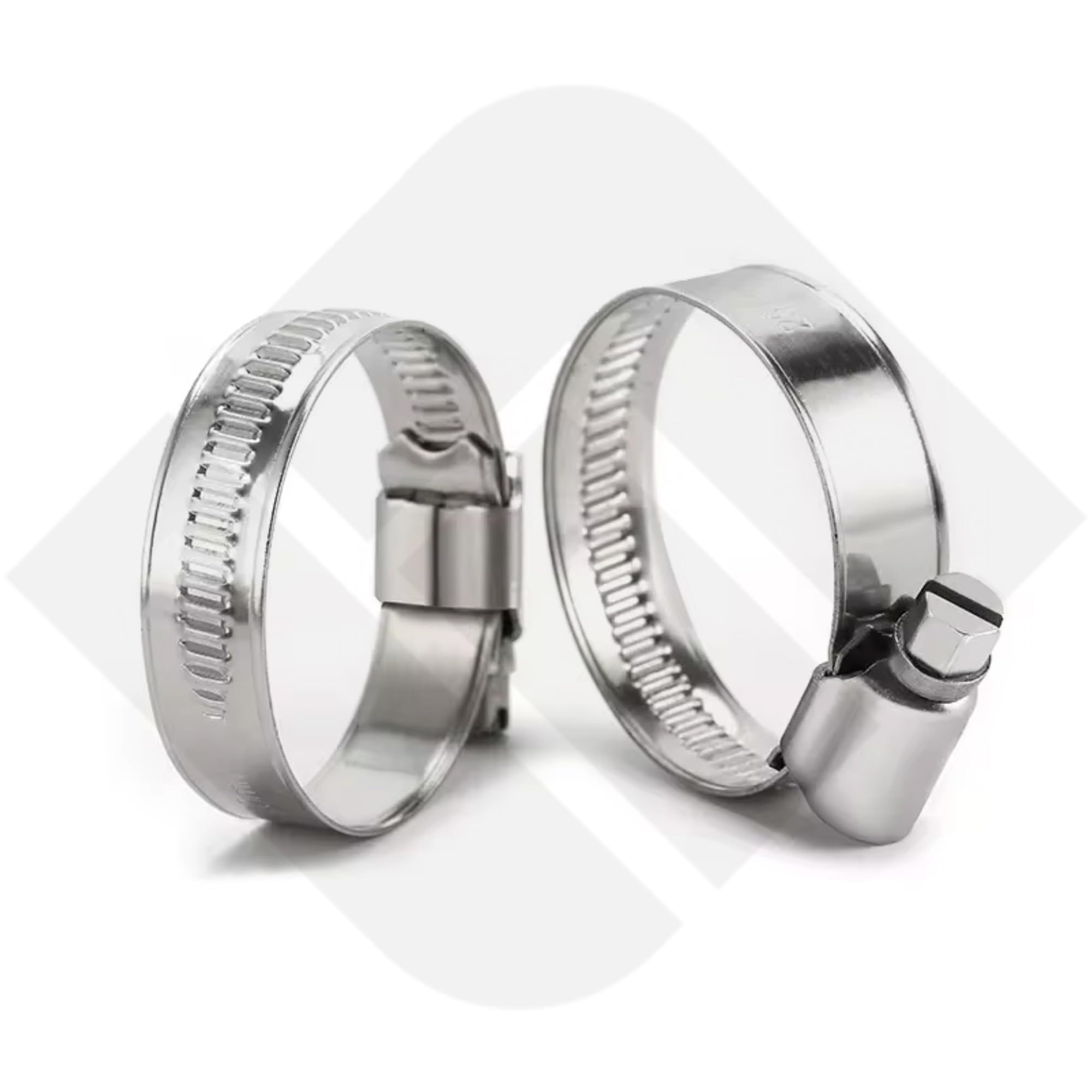 Breeze - Fascette Stringitubo In Acciaio Inox V2A W4, 110-130 Mm, 1 Pezzo - Foto 7