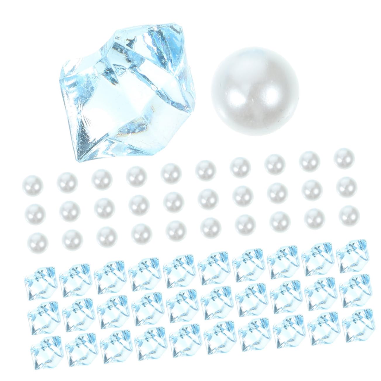 Abaodam 3 Sets Aquarium Beads Decor Fish Tank Stones Bead Rocks for Vases Plant Decor