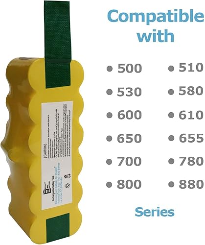 Miniatura 3 de Batería de 14.4 V para iRobot Roomba R3 500 600 700 800 APS - Producto de la marca Mighty Max Battery