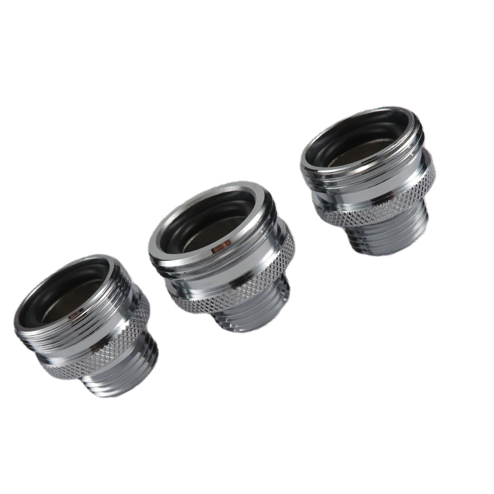 3Pcs Universals Copper Shower Head Converter Showers Arm Conversion Adapter Replacement Ball End Arm Adapters Resistant Adapters