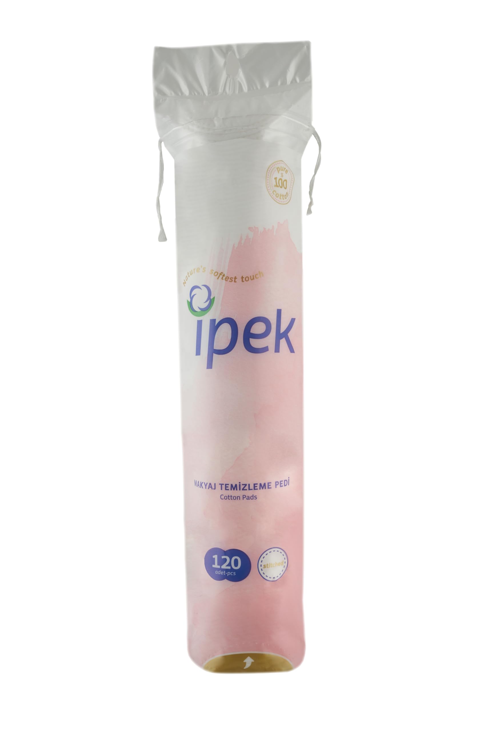İpek Makyaj Temizleme Pedi, 120'li