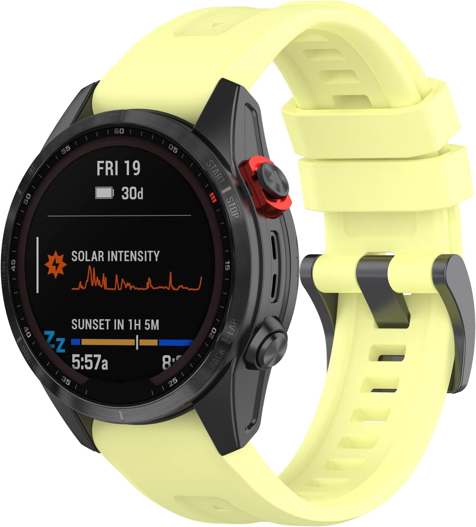 Compatible with Garmin Fenix 7s/Fenix 6S/Fenix 5S Bands, Quick Release Silicone Replacement Watch Bands Wristbands Bracelet Straps for Garmin instinct 2S/7S Sapphire Solar