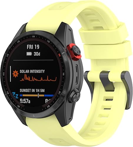 Miniatura 34 de Correa compatible con Amazfit Falcon, correas de repuesto deportivas de silicona ajustables para reloj, pulseras compatibles con Amazfit Falcon