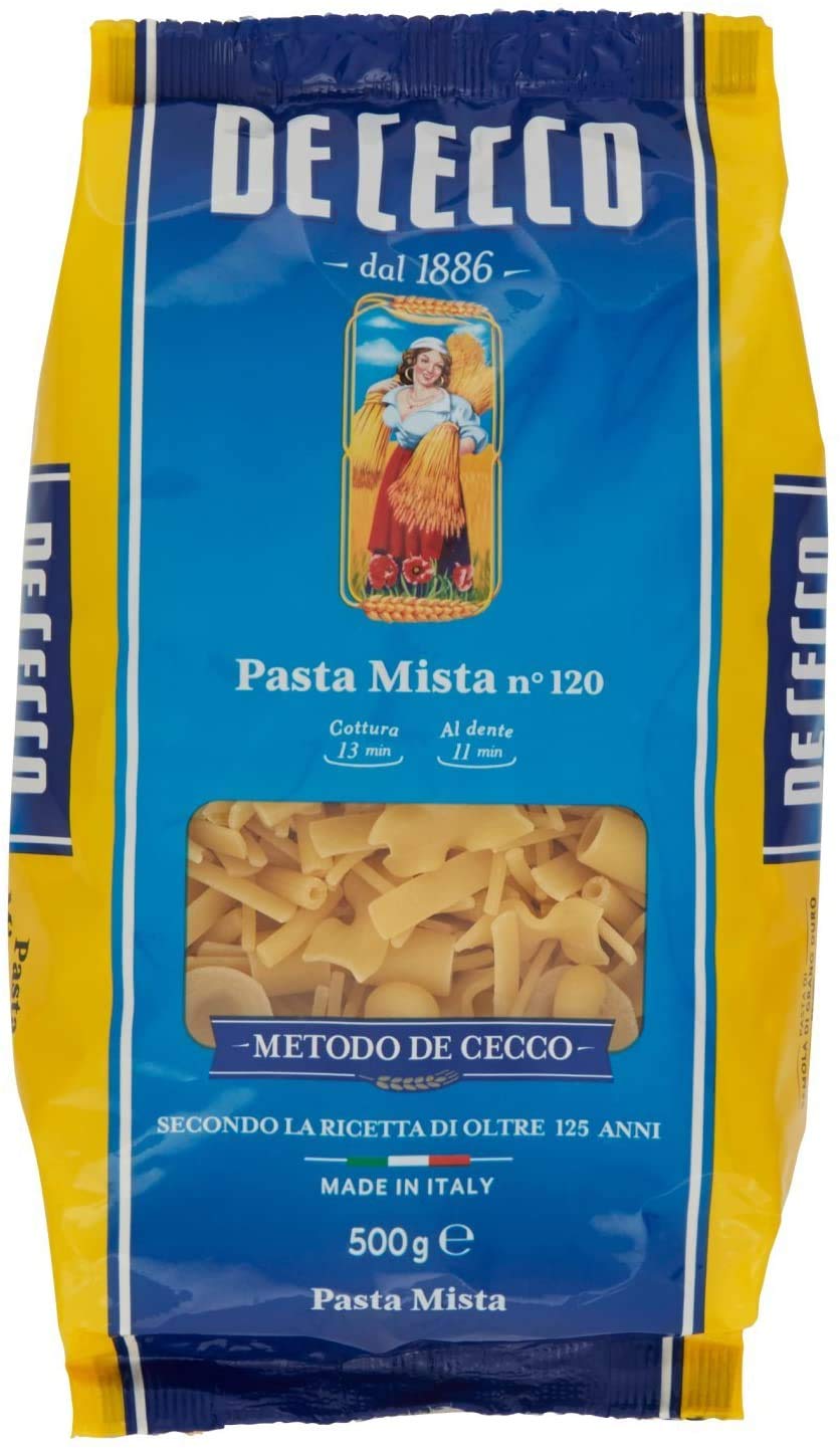 De Cecco 20x Pasta Mista No. 120. Italian Mixed Pasta 500g