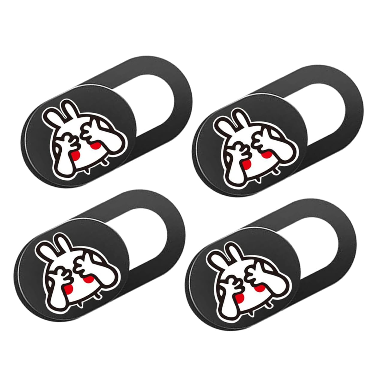 OSALADI 4 Piezas De Cubierta De Privacidad para Cámara Tapa para Cámara Web Control Deslizante Cubierta para Cámara Web De Dibujos Animados Figuras De Gatos para Cubierta para