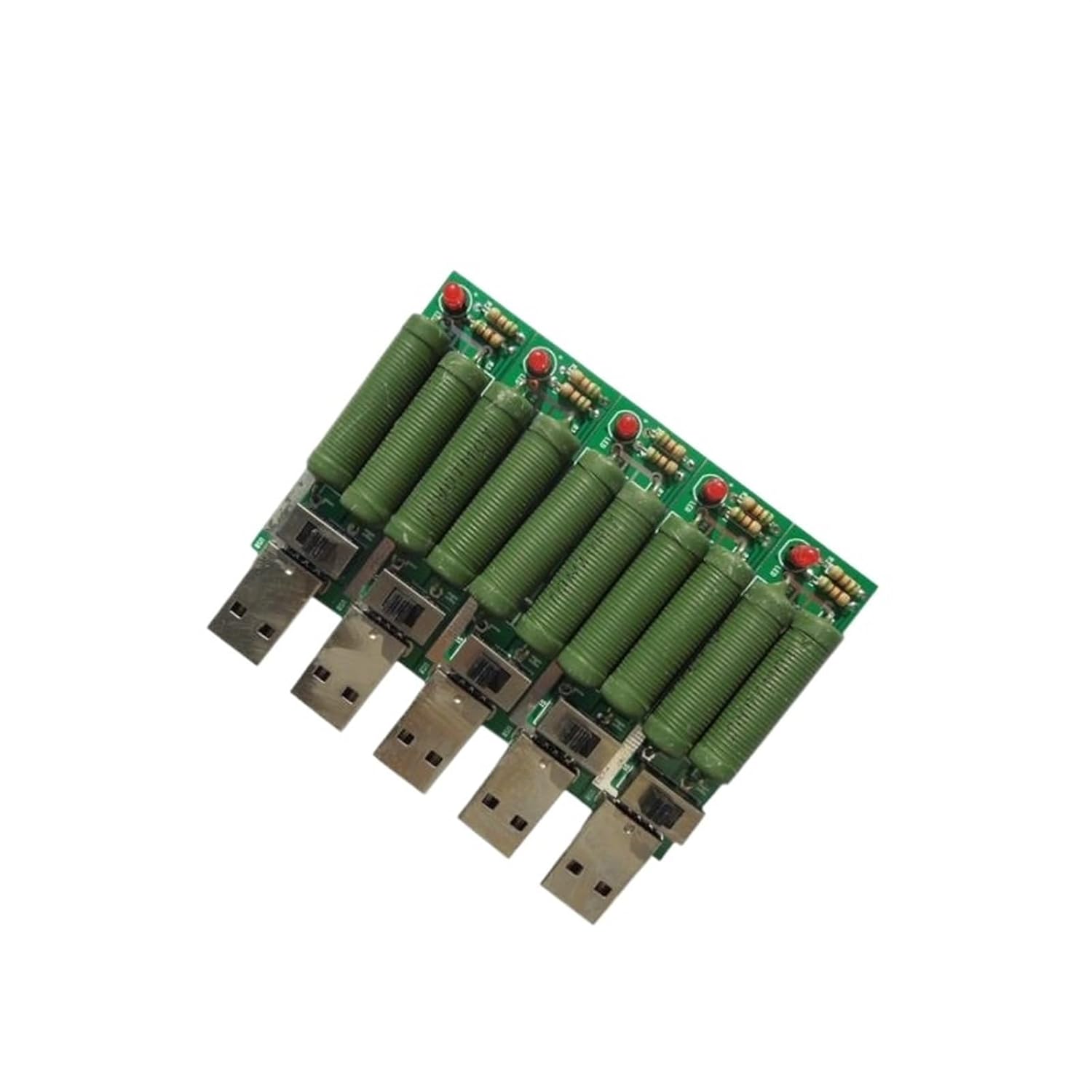 5pcs Load Resister 0.5A 1A 1.5A 2.5A USB Detector Capacity Tester Voltage Current Meter USB Tester Supply Voltage DC 5V Resister(5V Resister 1-2A)