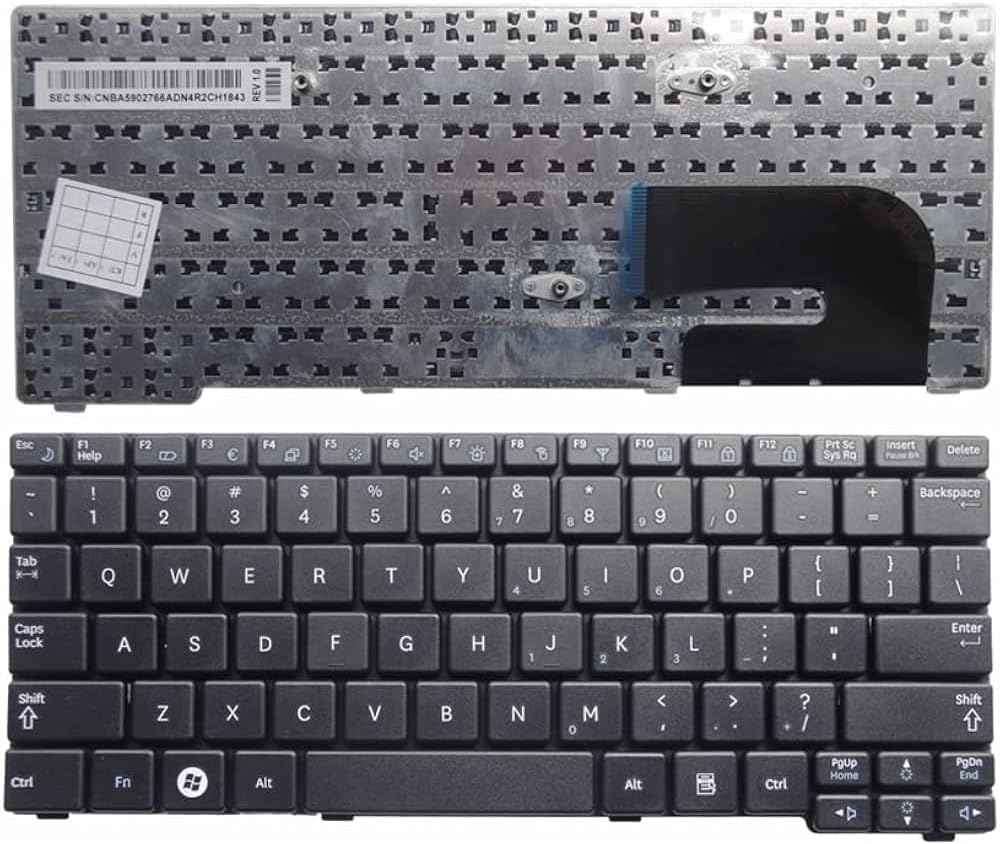 Compatible Laptop Keyboard Replacement for S-amsung N150 Plus N143 N145 N148 N158 NB30 NB20 N102 N102S