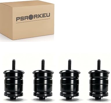 Psrorkeu - 4Pcs Cab Body Mount Bushing Kit, Upper & Lower Body Mounts Fit for 2007-2017 Ford Expedition, 2009-2014 Ford F-150, 2007-2017 Lincoln Navigator, Replaces 6L1Z78001B39BA 7L1Z1000154FA
