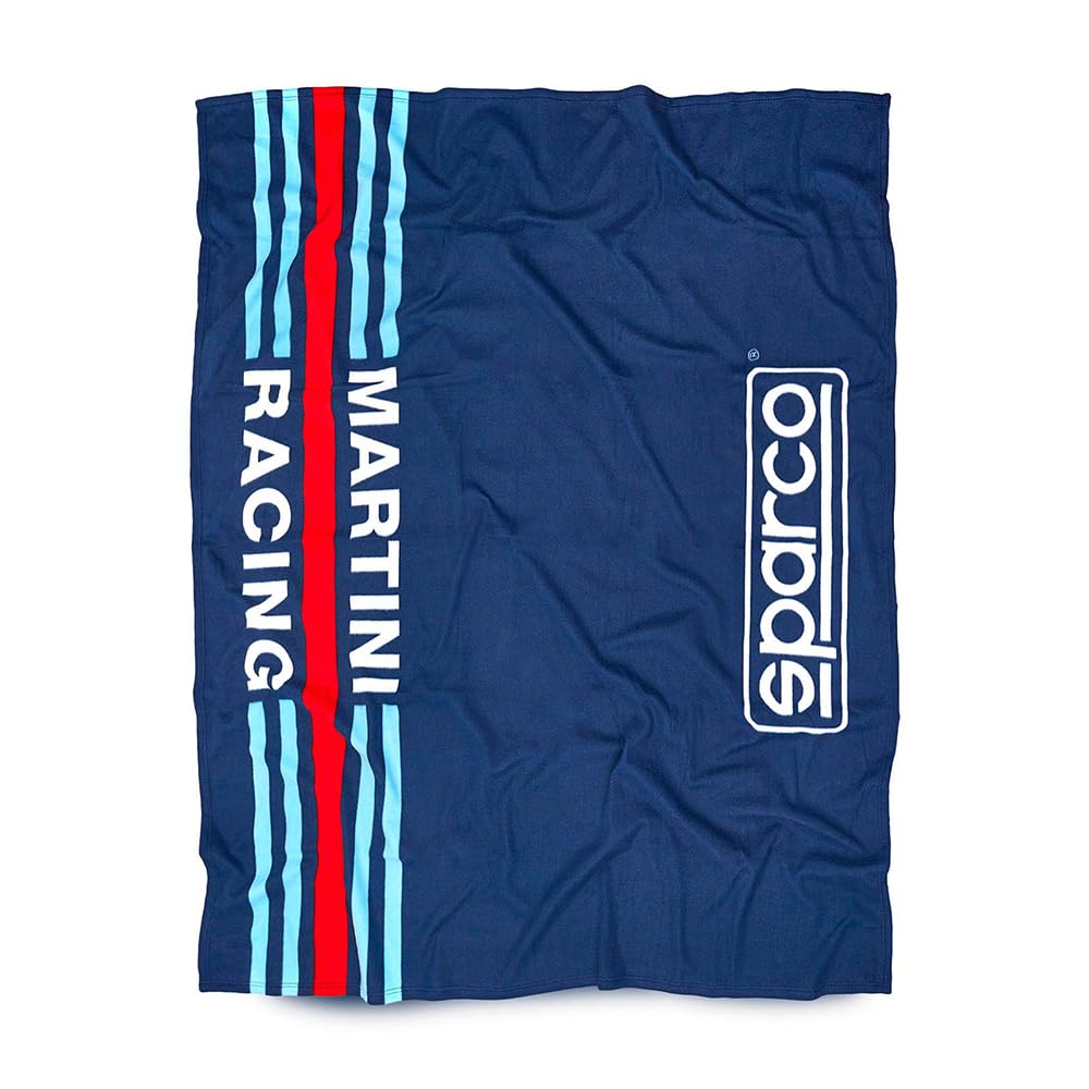 sparco Coperta in pile design Martini-R 150 cm x 130 cm