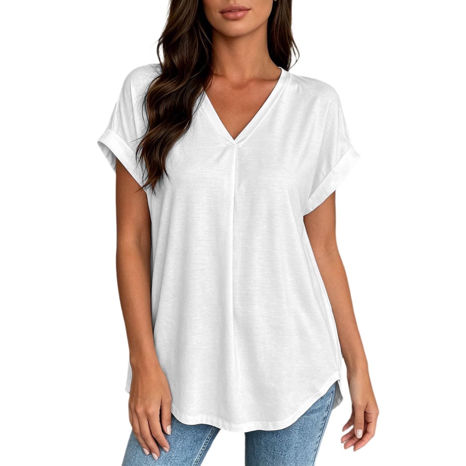 Damen Tshirt Schwarzes Top Damen plissiertem Rückenausschnitt – Lässige und Bequeme Bluse für den Alltag Trägershirt