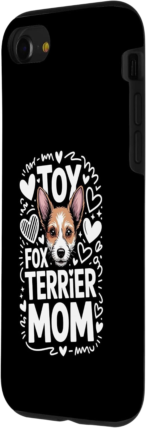 Toy Fox Terrier Mom Case for iPhone SE (2020) / 7/8 image 2
