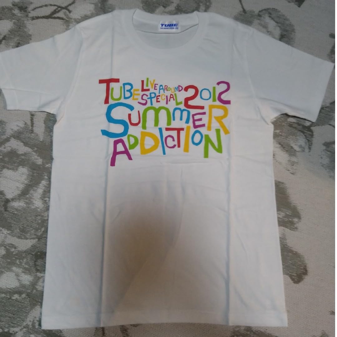 TUBE チューブ 2019 夏のおもてなし STAFF スタッフ Tシャツ 80s TUBE バンドTシャツ チューブ 1987年 クールシャワー ツアー
