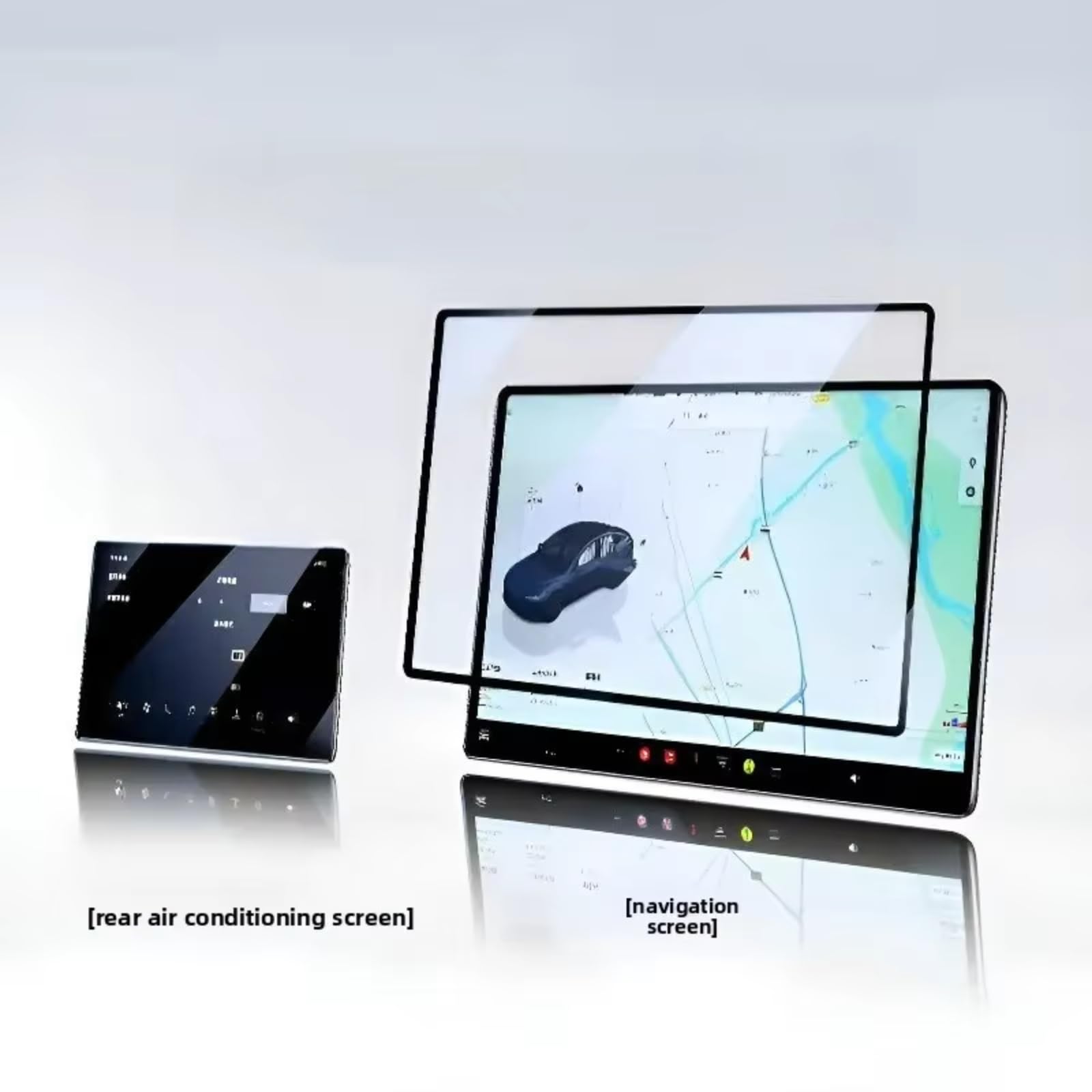 Voiture Protection D'écran Couverture D'affichage Navigation Automatique Compatible Avec Tesla Pour Modèle Pour Y Pour Juniper Pour YL 2026 Protecteur GPS Voiture Protecteur