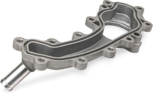 Miniatura 5 de MITZONE Salida de agua cruzada de refrigerante de motor mejorada compatible con vehículos Jeep Dodge RAM Chrysler 3.6L V6 2011-2021 - Grand Cherokee