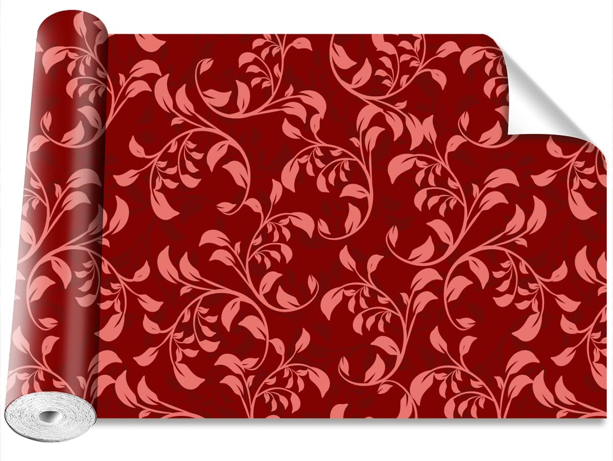 Papier peint baroque fleuri 416x254cm Tulup Bricolage pour camouflage et décoration moderne