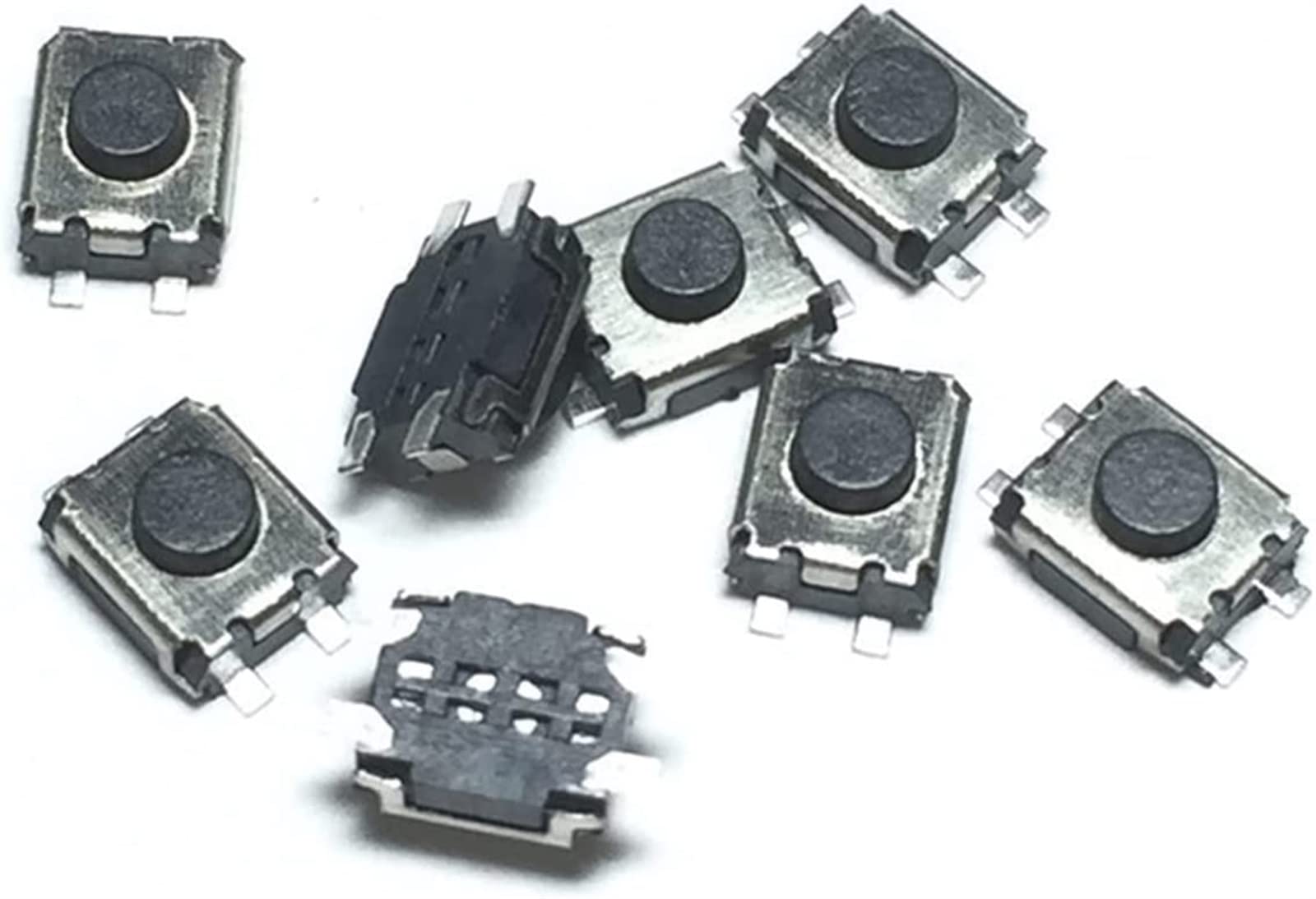 Micro bouton interrupteur tactile 4 broches 3x4x2mm AHLOKI commutateur double ressort pour circuit