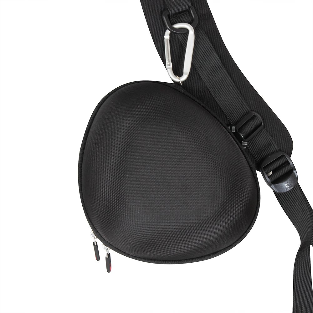 Hermitshell Twarde etui podróżne do słuchawek Bluetooth DOQAUS (tylko etui) (czarne)