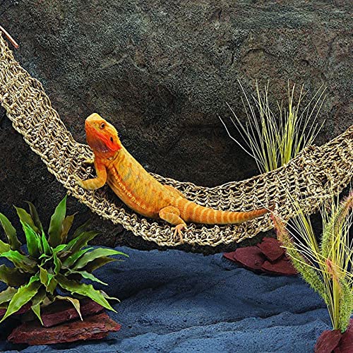 Reptiel Platform Hammock Lizard Lounger Hammocks Geckos Hanging Net Tank Decor Reptielen Accessoires (Color : A) - Afbeelding 4