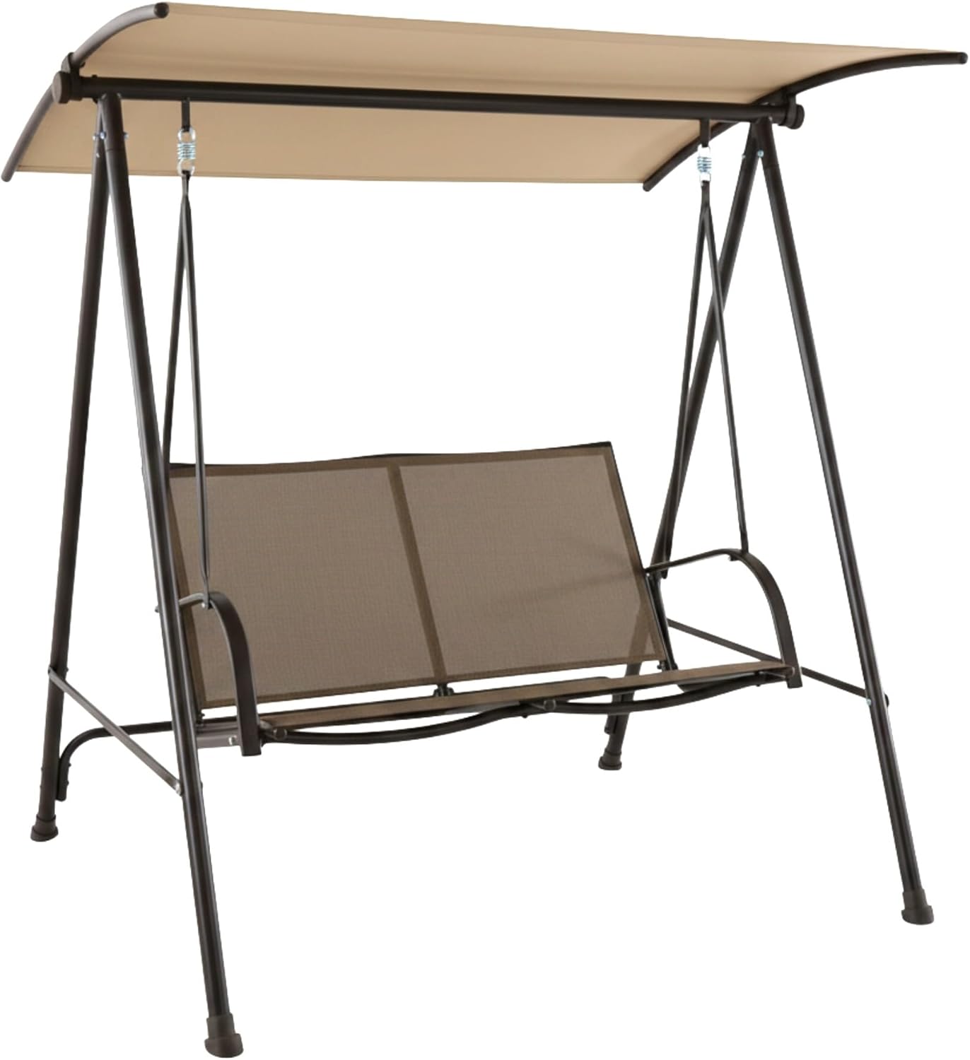 Garden Winds Durable Replacement Canopy Compatible with The MS17-301-004-01 2017 2-Person Swing - Classic Sand, 350