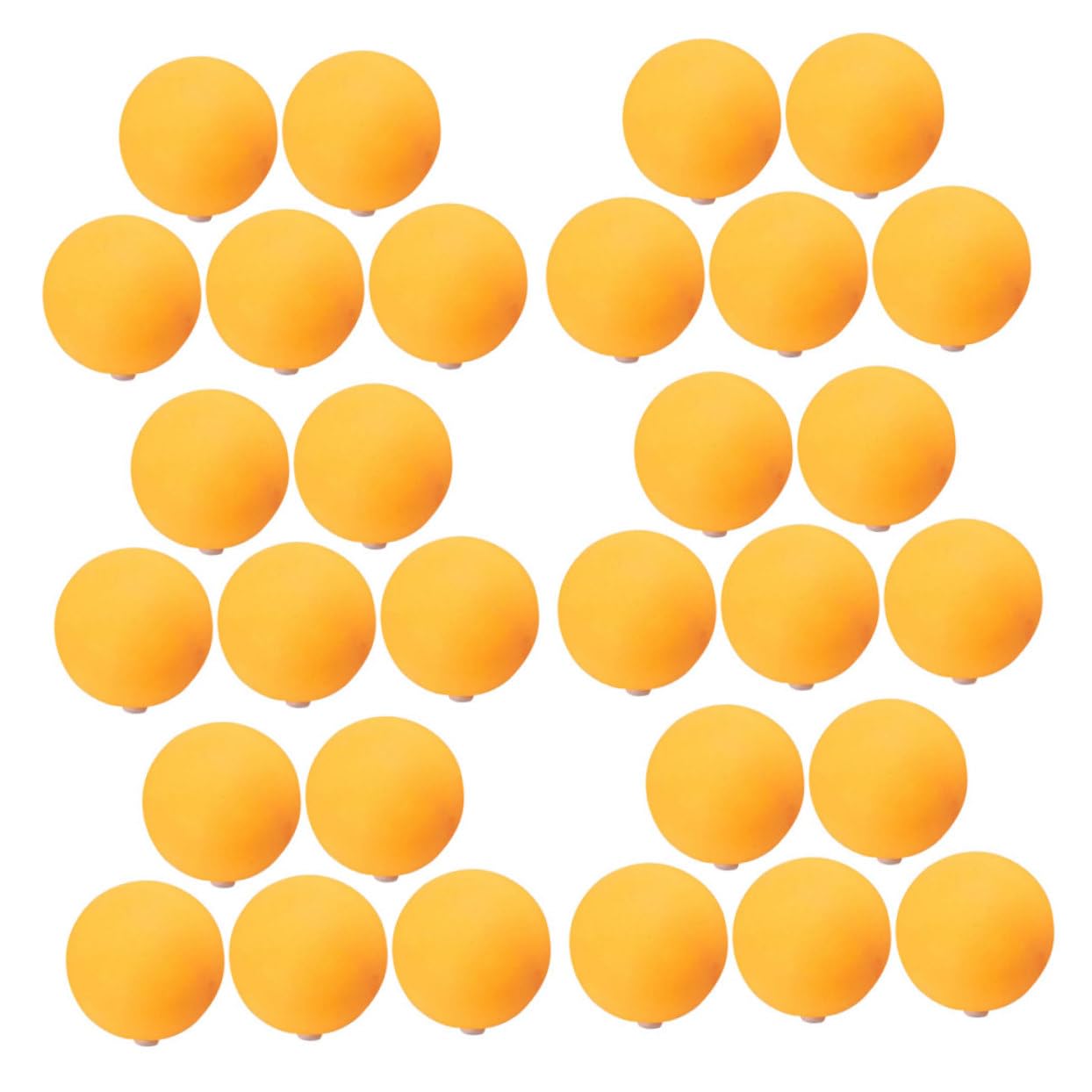 BCOATH 30pcs Punched Training Pong Balls with Silicone Plugs for Consistent Performance and Durability Lightweight Practice Balls for Table Tennis Anywhere