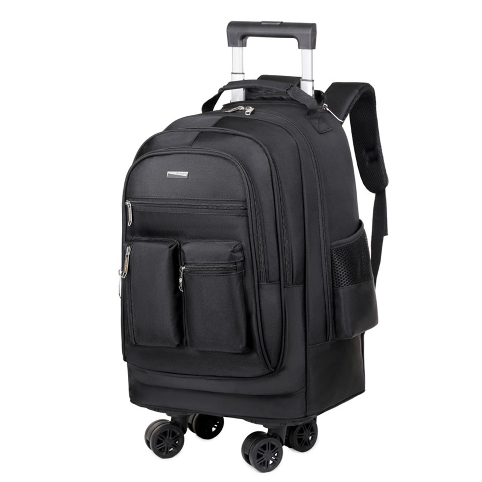 FANDARE 35L Trolley per 15.6 pollici PC portatili 2-in-1 Uomo Zaino con rotelle con manico telescopico Zainetto trasformabile 24 Ore Borsa per Insegnante Borse Lavoro Messenger Zaini ufficio giorno