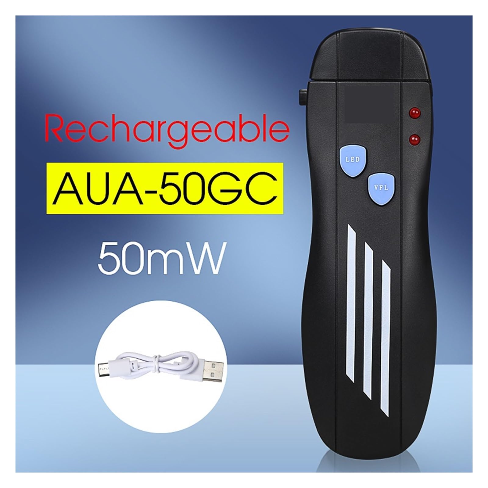 Mini localisateur visuel de défauts FTTH, testeur câble à fibres optiques VFL rechargeable 1/10/20/30/50 mW Interface SC/FC/ST 2,5 mm Inspection de circuits