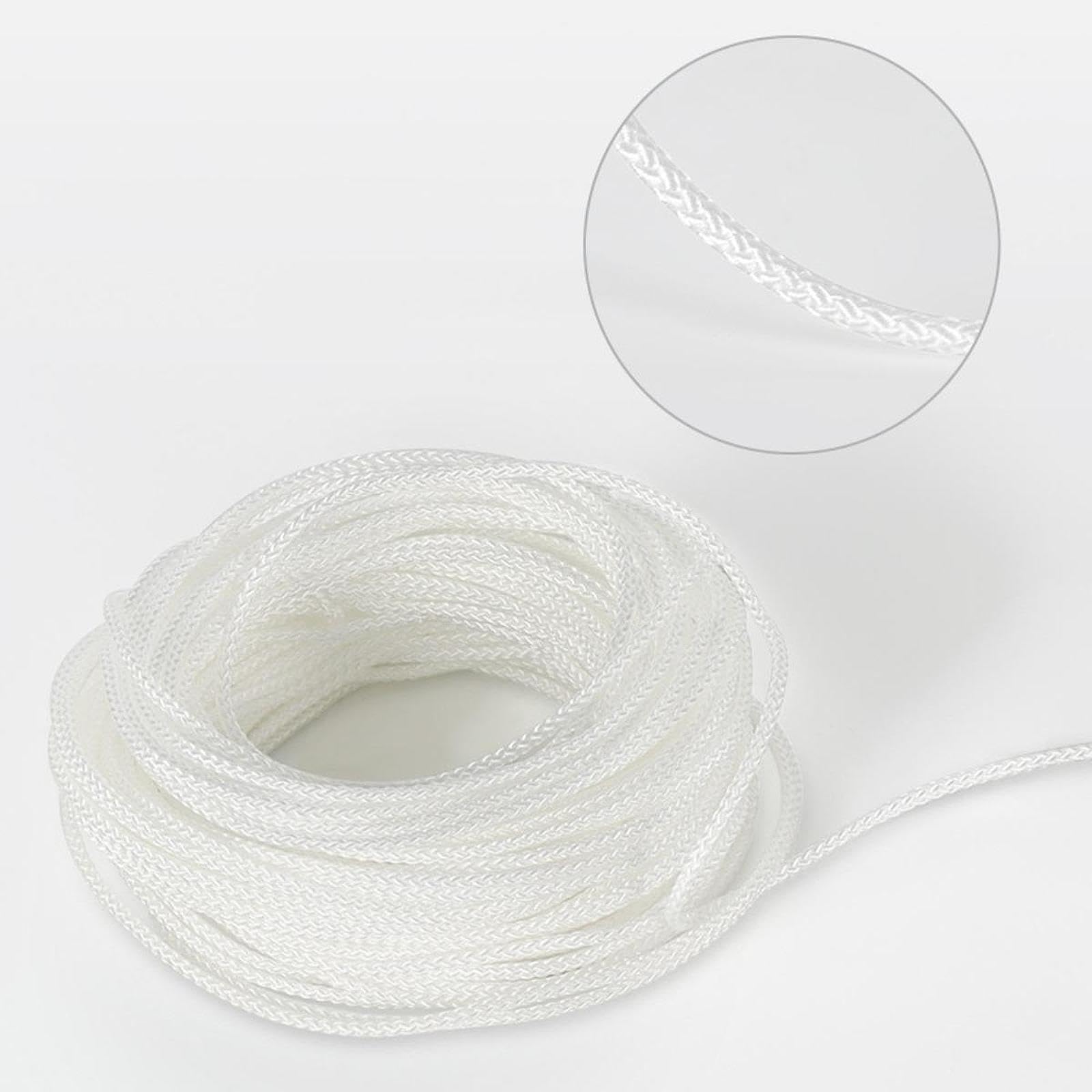 Mulinello da Immersione, Mulinello da Sub, Mulinello a Dito, Mulinello a Mano con Filo di Nylon Intrecciato, Doppio Moschettone, Antiscivolo, per Imme, Nero
