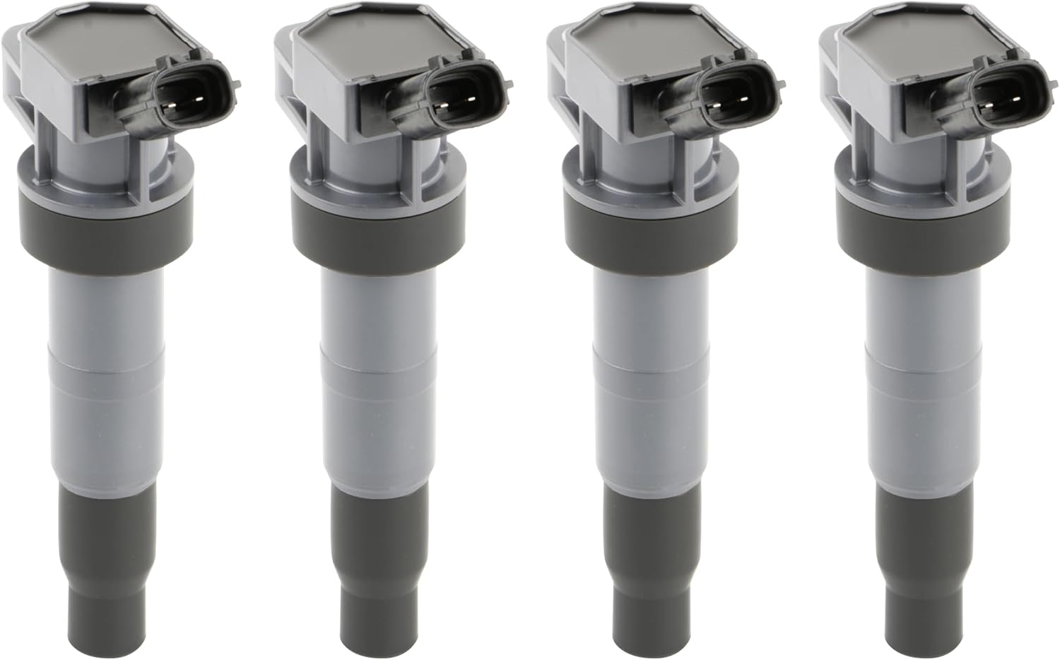 Ignition Coil Pack Set of 4 by AA Ignition - Compatible with Hyundai & Kia 2.0L, 2.4L, 4.6L 2008-2017 - Santa Fe, Sonata, Tucson, Forte, Optima Sorento, Sportage - Replaces UF611 C1667, 27300-2G000