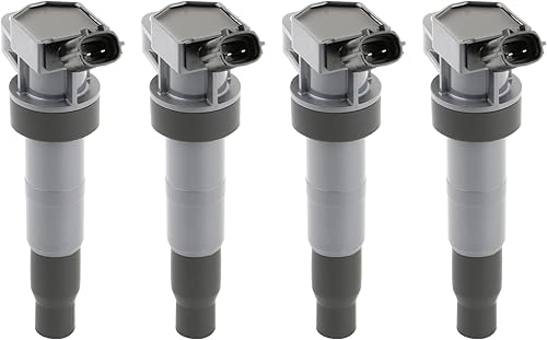 Vista 136 de Juego de 4 bobinas de encendido de repuesto, compatibles con Toyota, Lexus, Scion, 1.8L L4 Corolla, Matrix, Prius, V, Plug-In, Vibe, xD, CT200h