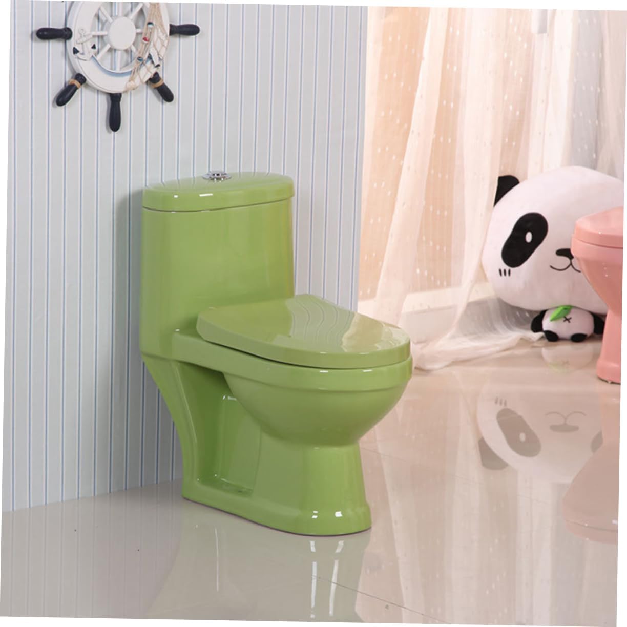 SOLUSTRE Portable Non- Boy Girl Toilet Training Seat Potty Seat for Boys and for Home and Travel Washable and Reusable Safe for Independent Potty Training