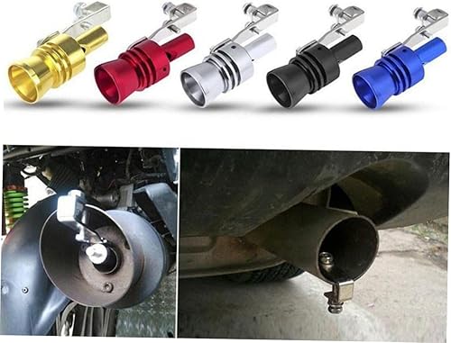 Miniatura 9 de Motorcycle Stand 2pcs Exhaust Electronic Blow All Blue Imitation Alloy Muffler Auto Styling Metal Valve Models- Blow- Bike L Motocicleta Universal