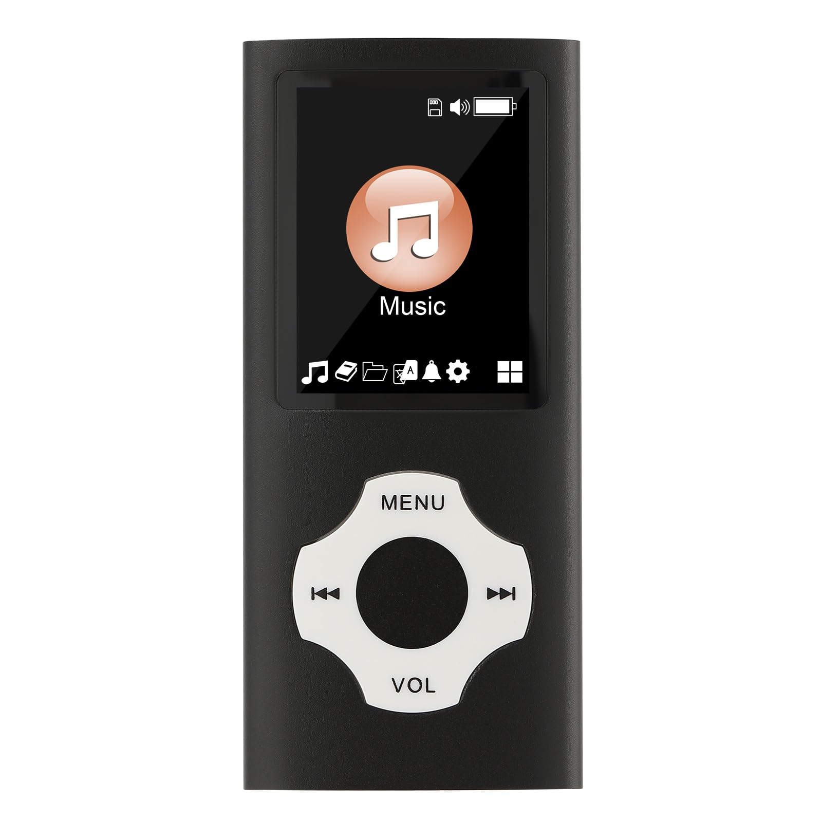 MP3 Player is a Portable Music Player with a 32GB Micro sd Card,1.8-inch Screen,with FM Radio,Record,E-Book,Picture,Video,Suitable for Work and Sports,Suitable for Kids.-image-33
