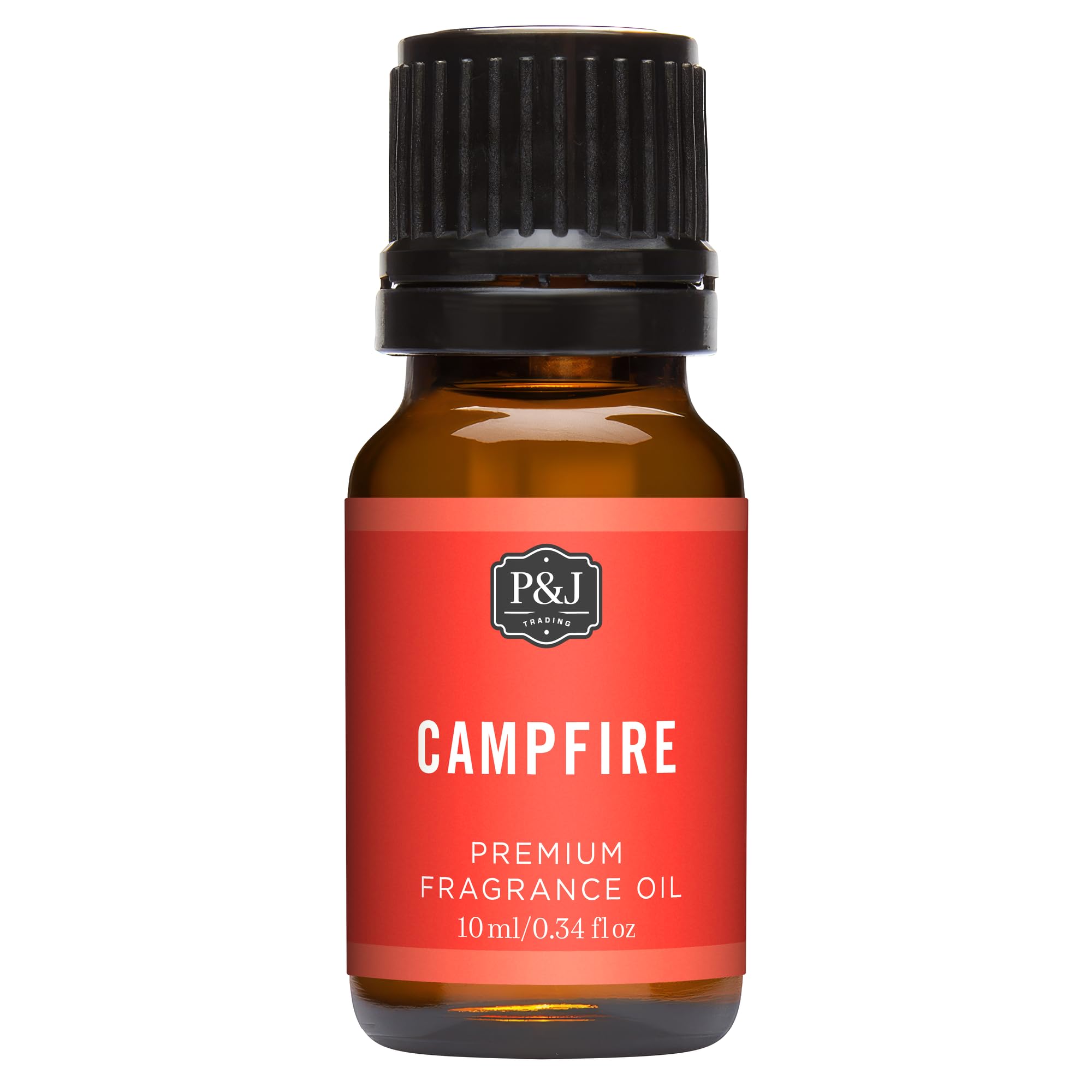 P&amp;J Trading Fragrance Oil for Diffusers for Home - Campfire 10ml Fragrance Scents for Candle Making - Soap Making Supplies &amp; Car Diffuser Scents
