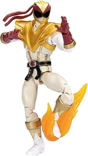 Miniatura 3 de Power Rangers X Street Fighter Lightning Collection Morphed Ryu Crimson Hawk Ranger Collab Figura de acción inspirada en videojuegos