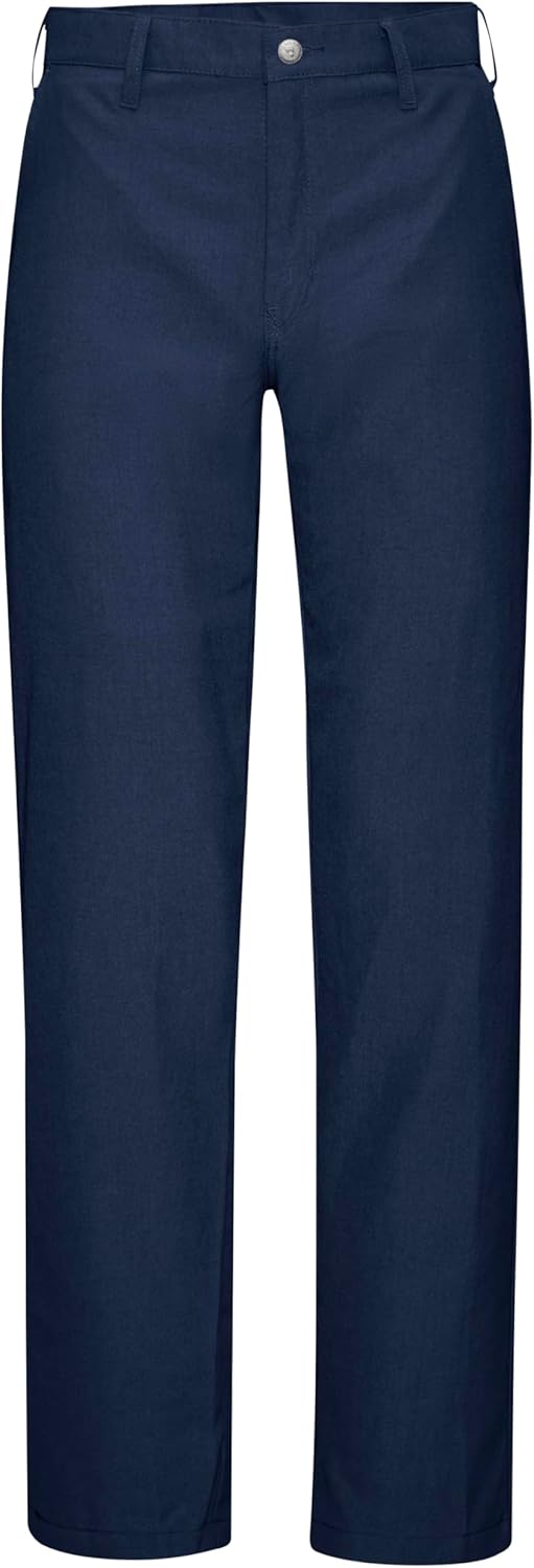Bulwark Flame Resistant 6 oz Nomex IIIA Mens Work Pant with Button Closure