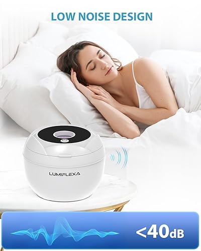 Miniatura 6 de Limpiador ultrasónico de retenedor 45 kHz y 4 modos de limpieza ultrasónica dental, cápsula de limpieza dental UV de 6.8 fl oz para alineadores,