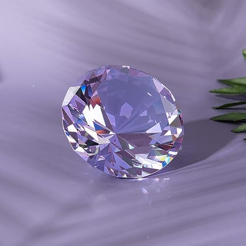 Miniatura 9 de LONGWIN - Joya de diamante de cristal, pisapapeles, decoración de boda, centro de mesa, decoración para el hogar