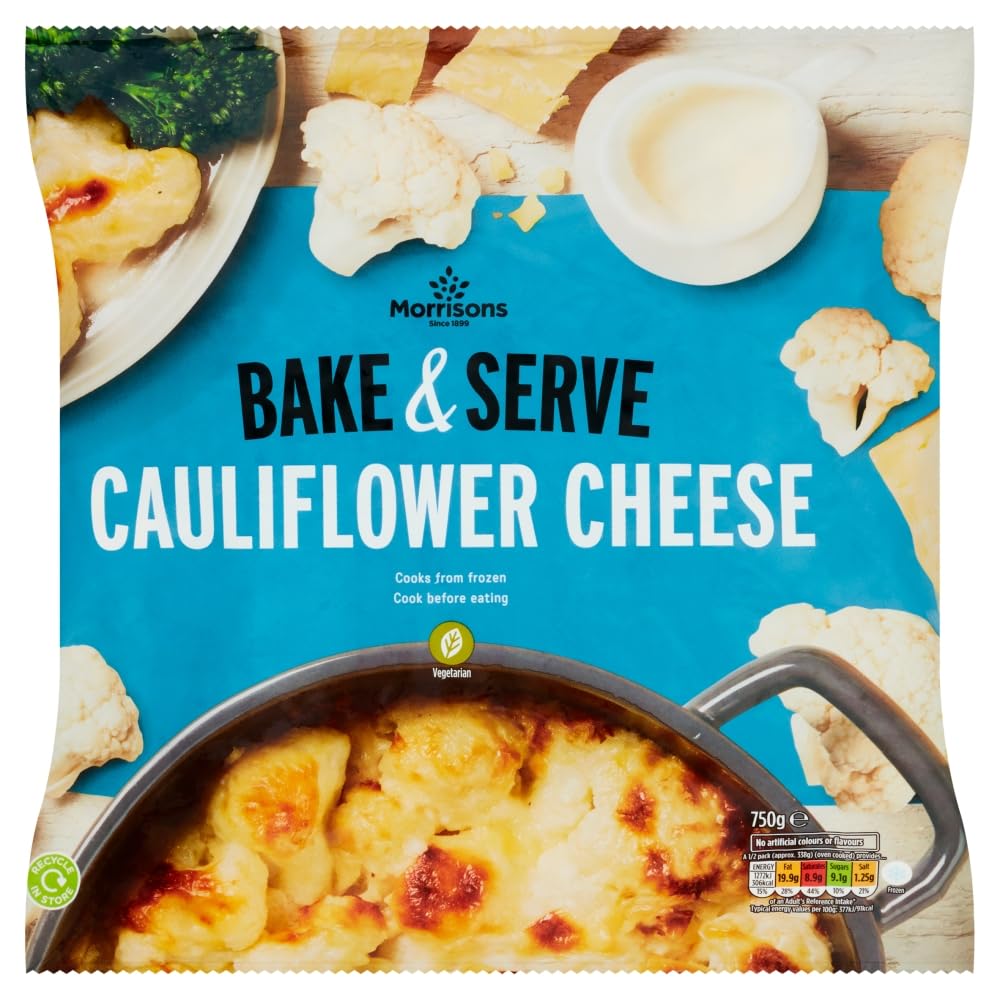 Morrisons Cauliflower Cheese, 750g (Frozen)