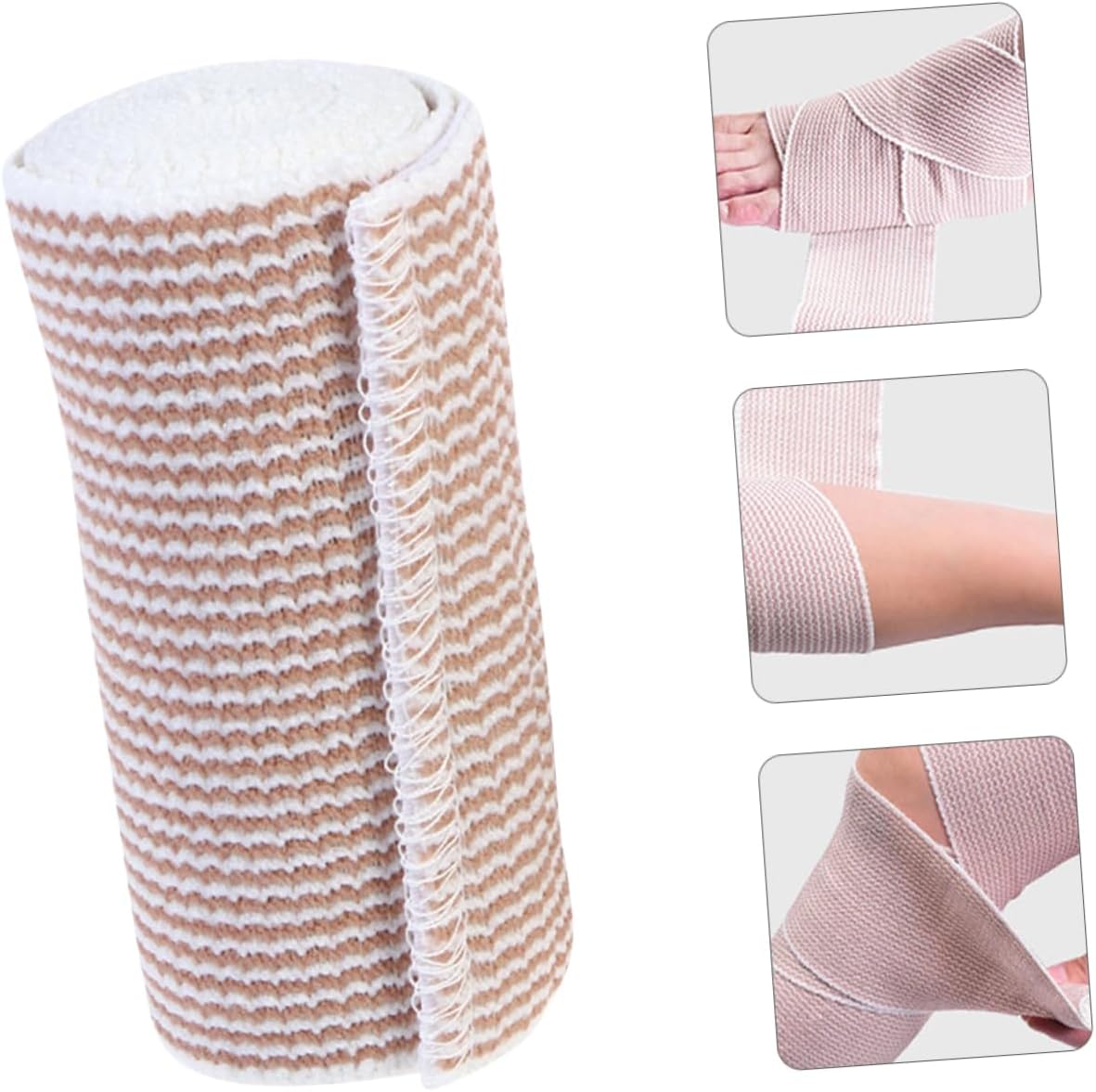 Ipetboom 8rolls Sports Tapes Self Adhesive Wraps Body Tape for Ankle Wrist Finger Stretch Wrap for Sports Hiking Camping Elastic Athletic Bandage