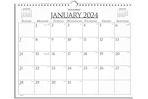 AT-A-GLANCE 2024 Monthly Wall Calendar, 15" x 12", Medium, Business