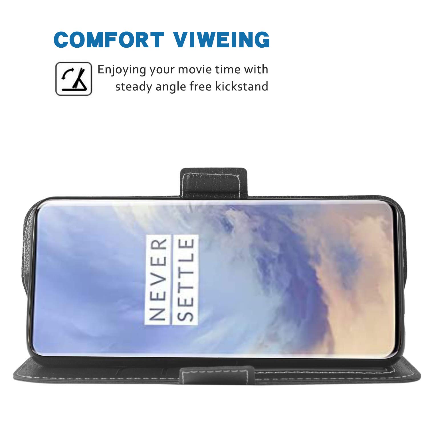 ANDROID - oneplus7pro 6GB/128GB+別売ケース ワンプラス Amazon.com: Phone Case for Oneplus 7 Pro Folio Flip Wallet