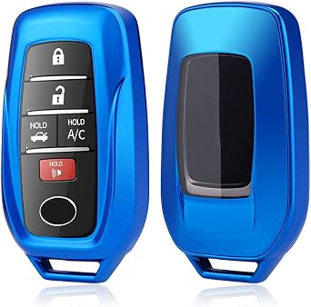 غطاء محرك السيارة Horande Full Protector Key Fob يناسب تويوتا Venza RAV4 Land Cruiser Keyless Entry Key Fob
