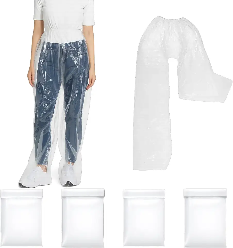 KASTWAVE Disposable Waterproof Trousers Lightweight Festivals