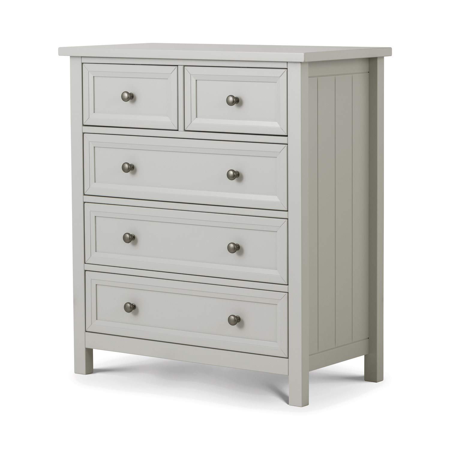 Maine 3 Plus 2 Drawer Chest - Dove Grey